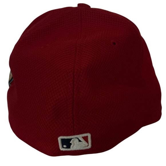 New Era New York Yankees 2014 All Star Game Red 59Fifty Official On Field Cap - Picture 4 of 8